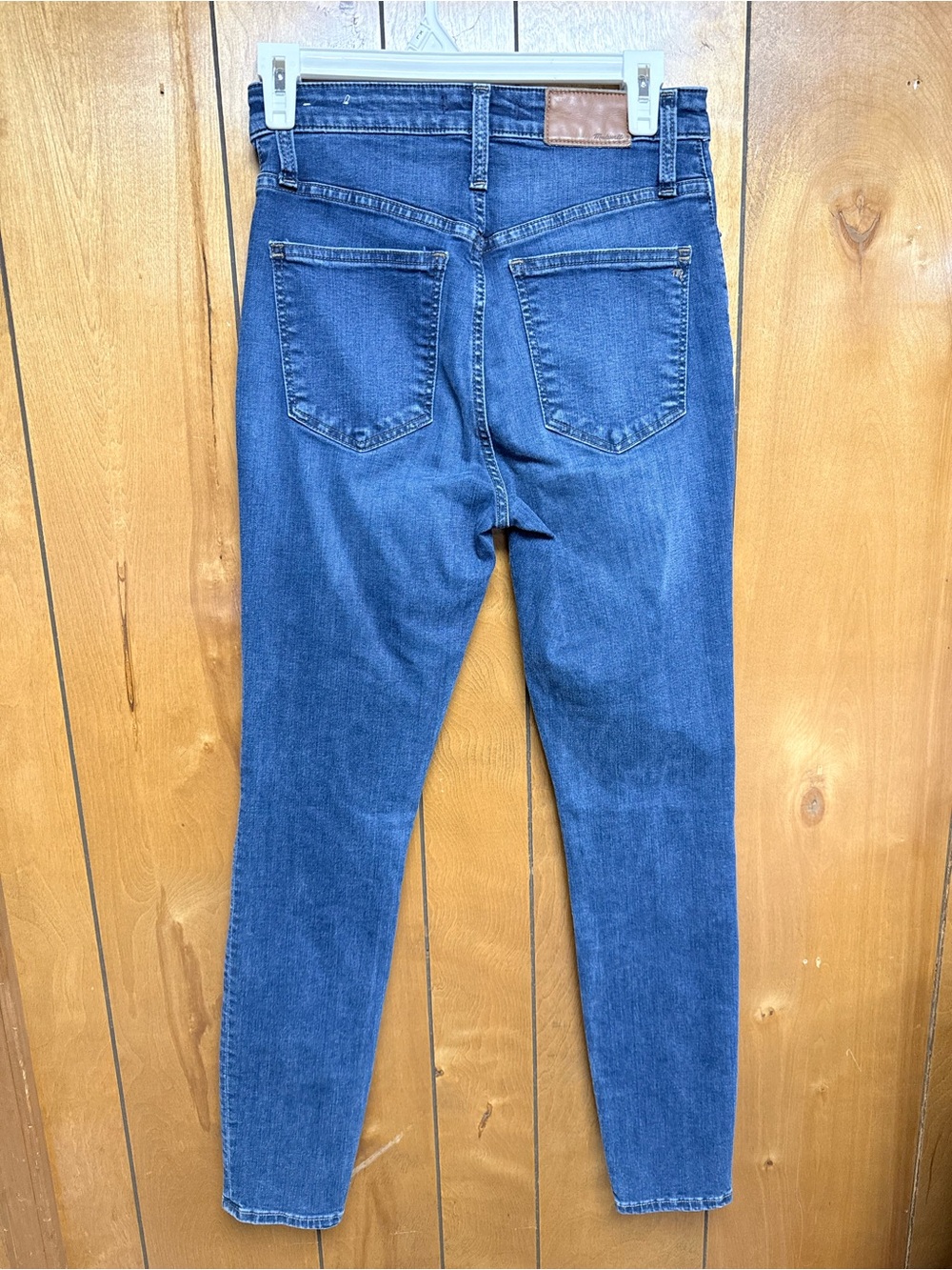 MADEWELL: Curvy High Rise Skinny Jeans Size 27 - Picture 2 of 3